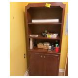 TWO DOOR CABINET, 31 IN X 15 IN X 74 IN