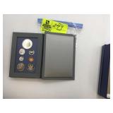UNITED STATES 1986 PRESTIGE SET, PENNY, NICKEL, DI