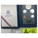 UNITED STATES MINT 1987 PRESTIGE SET, PENNY, NICKE