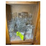 GROUP OF ASSORTED GLASSWARE, JUICE GLASSES