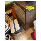 TWO DRAWER FILE CABINET, GARAGE