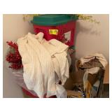 RIGHT SIDE OF STORAGE ROOM, CHRISTMAS Dï¿½COR AND TO