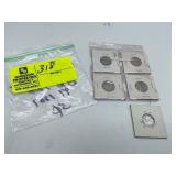 1904 LIBERTY DIME 1890, 1906, 1897, AND 1907 NICKE