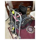 WALKER AND WHEEL CHAIR