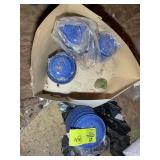 BLUE CANISTER SET, TO BE REMOVED FROM ATTIC BY BUY