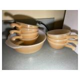 GROUP OF FIREKING DISHES