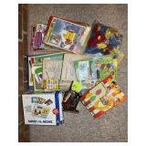 KIDS BOOKS, PUZZLES, ETC
