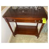 BOMBAY COMPANY SIDE TABLE, 32 IN X 18 IN X 33 IN,