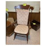 SPINDLE BACK ROCKING CHAIR