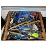 DRAWER WITH ASSORTED COOKING UTENSILS