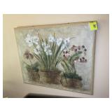 DECORATIVE PRINT, 34 IN X 27.5 IN