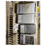 GROUP OF PORTABLE RADIOS