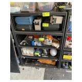 METAL 4 TIER STORAGE CABINET, 36 IN X 18 IN X 51 I