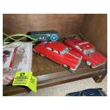 GROUP OF 3 TIN TOY CARS