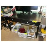 TWO DRAWER DESK 48 IN X 24 IN X 30 IN, NO CONTENTS