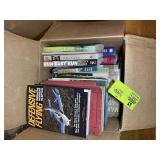BOX CONTAINING MISC BOOKS, VARIOUS TITLES AND AUTH