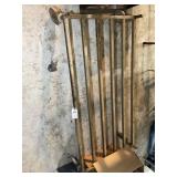 METAL CARTON WHEELS 30IN X 60IN