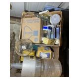 ASSORTED LIGHT BULBS AND ELECTRICAL ITEMS