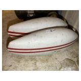 PAIR OF AIR CRAFT WHEEL COVERS 35IN X 9IN X 13IN