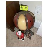 HOT AIR BALLOON DECORATION WITH DAMAGE AND FOOTBAL