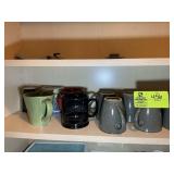 LARGE GROUP OF MISC COFFEE MUGS