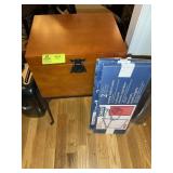 HANGING FILE WOODEN FILE CABINET ON METAL STAND WI