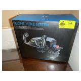 LOGITECH FLIGHT YOKE SYSTEM, APPEARS TO BE NIB