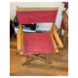 GROUP OF 3 DIRECTOR STYLE CHAIRS