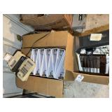 GROUP OF BINDERS AND ADDING MACHINES