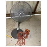 LASKO FAN AND EXTENSION CORD