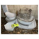 GROUP OF CORNING WARE DISHES