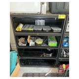 METAL 4 TIER STORAGE CABINET, 36 IN X 18 IN X 51 I