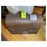 VINTAGE PORTABLE SINGER SEWING MACHINE, UNABLE TO
