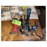 GROUP OF FLASHLIGHTS, VARIOUS SIZES AND BRANDS