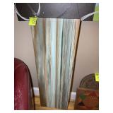 TWO PIECES OF WALL ART, 15 IN X 47 IN AND 49 IN X