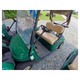 GREEN 3 EZ GO TXT 48 V GOLF CART, LIGHT SCRATCHES