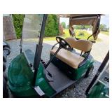 GREEN 34 EZ GO TXT 48 V GOLF CART, SCUFF BOTH SIDE