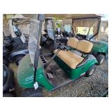 GREEN 1 EZ GO TXT 48 V GOLF CART, LIGHT SCRATCHES