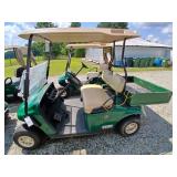 GREEN 53 EZ GO TXT 48 V, WITH WORK BED, RT FRONT W