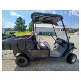 CUSHMAN BLACK GAS CART WITH BED HAULER 1200X  SN 3