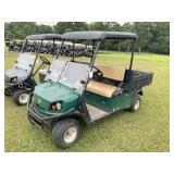 CUSHMAN HAULER 1200 GAS GOLF CART WITH DUMP BED SN