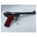 RUGER MARK II TARGET SN 18-64276 PISTOL .22 LR BLA