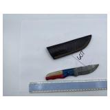 XROSSROADS CUTLERY HANDMADE DAMASCUS STEEL FIXED B