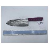 XROSSROADS CUTLERY HANDMADE DAMASCUS STEEL FIXED B