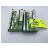 GROUP OF 2 BOXES REMINGTON 9MM  LUGER 115 GR