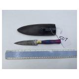 XROSSROADS CUTLERY DAMASCUS HANDMADE STEEL BLADE D