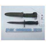 US M-7 BAYONET KNIFE, APPROX 6.5 IN BLADE, 11.73 I