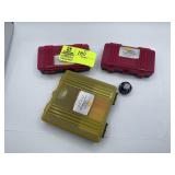 GROUP OF 3 HANDGUN AMMO CASES