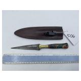 XROSSROADS CUTLERY DAMASCUS HANDMADE STEEL BLADE D