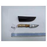 XROSSROADS CUTLERY HANDMADE DAMASCUS STEEL FIXED B